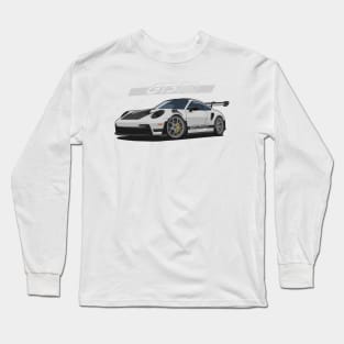 Car 911 gt3 rs grey Long Sleeve T-Shirt